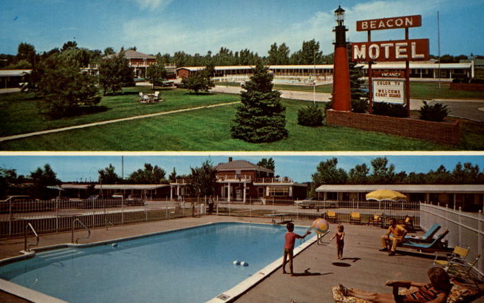Beacon Motel (Best Western Beacon Inn) - Old Postcard (newer photo)